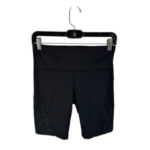 Athleta Hit It 9 Inch Bike Shorts Black Size Small Athletic Gym Casual